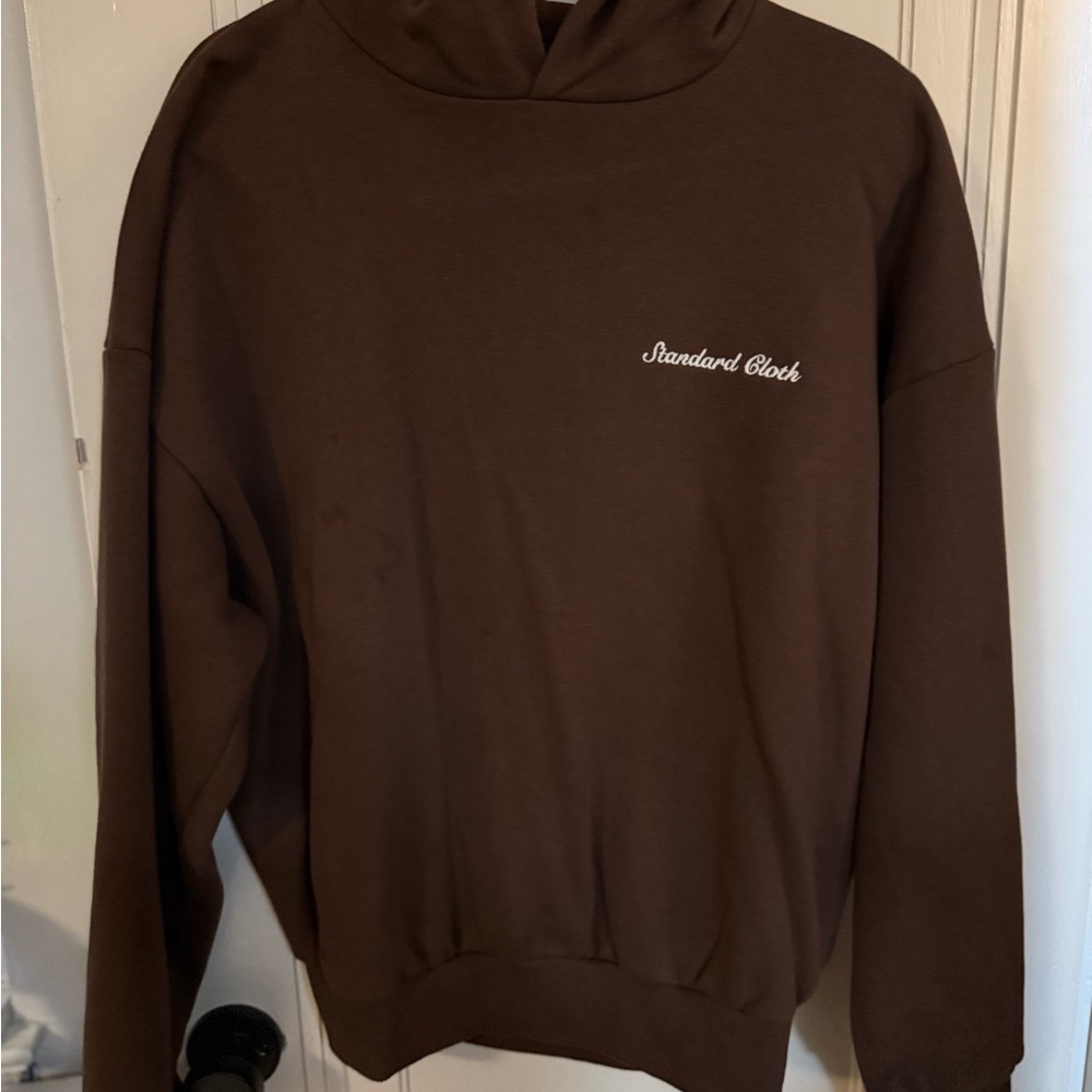 Brown Standard Cloth Hoodie